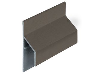 Keralit Anschlussprofil 17mm Quartzgrau classic 600cm