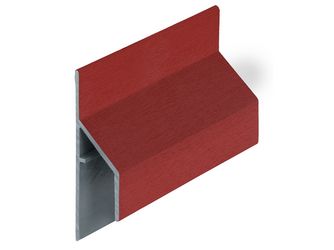 Keralit Anschlussprofil 17mm Rot classic 600cm