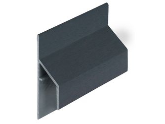 Keralit Anschlussprofil 17mm Schwarzblau classis 600cm