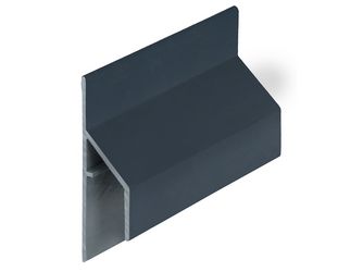 Keralit Anschlussprofil 17mm Skyblue - Pure (Seidenmatt) 600cm