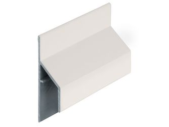 Keralit Anschlussprofil 17mm Snowwhite pure mat 600cm
