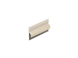 Keralit Anschlussprofil Ventilation 10mm Elfenbein classic 600cm