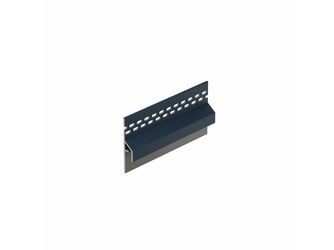 Keralit Anschlussprofil Ventilation 10mm Stahlblau classic 600cm