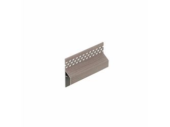 Keralit Anschlussprofil Ventilation 17mm Ceder gealtert - Classic (mit Holzmaserung) 600cm