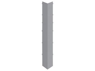 Keralit Dachrand Außeneckstück 350x35mm Grau classic