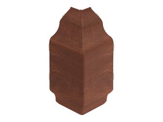 Keralit Dachrand Eckstück für 2850 Golden oak - Classic (mit Holzmaserung)