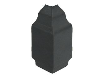 Keralit Dachrand Eckstück für 2850 Schwarzgrün - Classic (mit Holzmaserung)