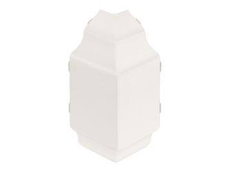 Keralit Dachrand Eckstück für 2850 Weiß classic