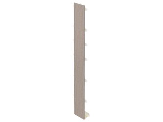 Keralit Dachrand Zwischenstück 350x35mm Ceder gealtert - Classic (mit Holzmaserung)