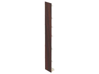Keralit Dachrand Zwischenstück 350x35mm Mahagoni - Classic (mit Holzmaserung)