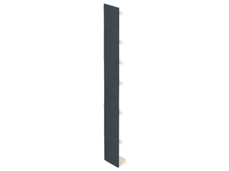 Keralit Dachrand Zwischenstück 350x35mm Schwarzblau - Classic (mit Holzmaserung)