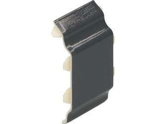 Keralit Dachrand Zwischenstück für 2850 Quartzgrau classic