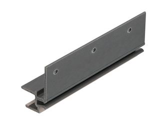 Keralit Dachrandmontageprofil 10mm Ceder gealtert - Classic (mit Holzmaserung) 600cm