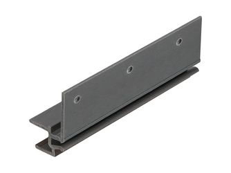 Keralit Dachrandmontageprofil 10mm Dunkelbraun classic 600cm