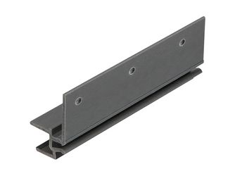 Keralit Dachrandmontageprofil 10mm Graphitschwarz classic 600cm