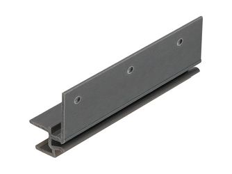 Keralit Dachrandmontageprofil 10mm Quartzgrau classic 600cm