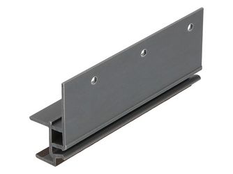 Keralit Dachrandmontageprofil 17mm Dunkelbraun classic 600cm