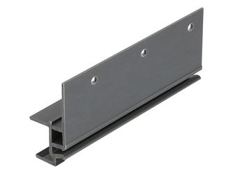 Keralit Dachrandmontageprofil 17mm Graphitschwarz classic 600cm