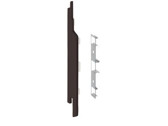 Keralit Endkappe links für 2814 Dunkelbraun classic