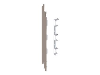 Keralit Endkappe links für 2819 Ceder gealtert - Classic (mit Holzmaserung)