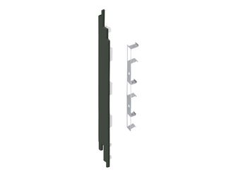 Keralit Endkappe links für 2819 Dunkelgrün classic