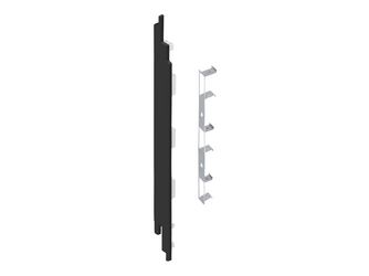 Keralit Endkappe links für 2819 Nightblack - Pure (Seidenmatt)