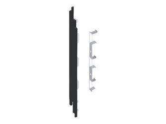 Keralit Endkappe links für 2819 Schwarz classic