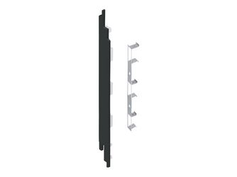 Keralit Endkappe links für 2819 Schwarzgrün - Classic (mit Holzmaserung)