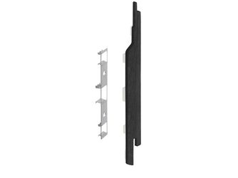 Keralit Endkappe rechts für 2814 Folie Schwarz Eiche