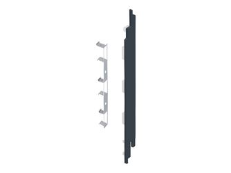 Keralit Endkappe rechts für 2819 Schwarzblau - Classic (mit Holzmaserung)