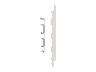 Keralit Endkappe rechts für 2819 Snowwhite - Pure (Seidenmatt)