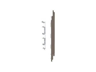 Keralit Endkappe rechts für 2819 Taupe eiche