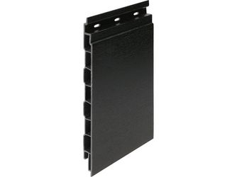 Keralit Paneel 17x190mm Schwarz classic 600cm