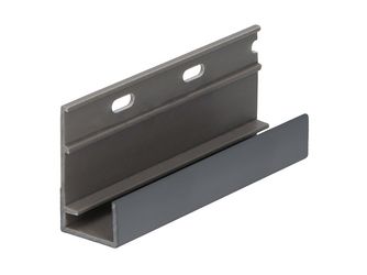 Keralit Startprofil für vertikale Montage Dustgrey - Pure (Seidenmatt) 400cm