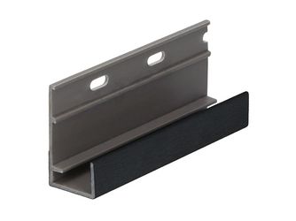 Keralit Startprofil für vertikale Montage Graphitschwarz classic 400cm