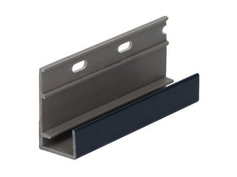 Keralit Startprofil für vertikale Montage Stahlblau classic 400cm