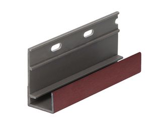 Keralit Startprofil für vertikale Montage Weinrot classic 400cm