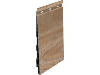 Keralit Stulpschalung 17x177mm Natur eiche 600cm