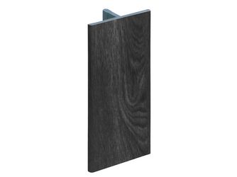 Keralit Verbindungsprofil 17mm Schwarz eiche 400cm