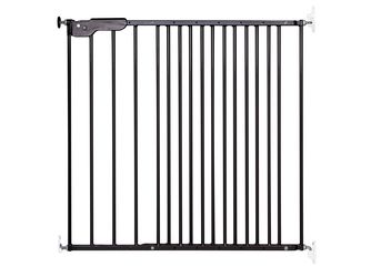 Kindersicherheitsgitter Lars, Metallg. anthrazi einstellbare Breite74,4-113cm / 68cm, Höhe 68cm