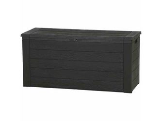 Kissenbox Woody 120cm, anthrazit 46x120x58cm