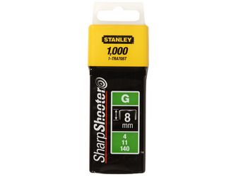 Klammern Typ G 8mm 1000 St 13x2,5x4,5cm