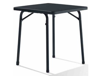 Klapptisch, 70x70cm, eisengr., U-Bügel Gest. StahlrohrGest., Mecalit-Pro-Platte Klapptisch, 70x70cm, eisengr., U-Bügel Gest. StahlrohrGest., Mecalit-Pro-Platte