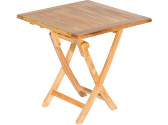 Klapptisch "Perth" 80x80cm Teak natur