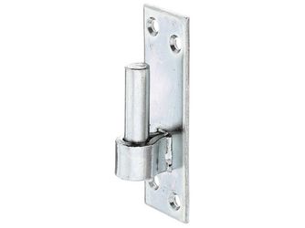 Kloben a.Platte, Süddeutsche Form, disp.Dorn Ø13mm, Abstand 10mm, Platte HxB110x36mm Kloben a.Platte, Süddeutsche Form, disp.Dorn Ø13mm, Abstand 10mm, Platte HxB110x36mm