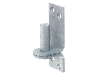 Kloben auf Platte, feuerverzinkt, Dorn Ø16mm, Abstand 13mm, Platte HxB115x40mm Kloben auf Platte, feuerverzinkt, Dorn Ø16mm, Abstand 13mm, Platte HxB115x40mm