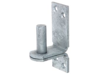 Kloben auf Platte, feuerverzinkt, Dorn Ø16mm, Abstand 28mm, Platte HxB113x40mm Kloben auf Platte, feuerverzinkt, Dorn Ø16mm, Abstand 28mm, Platte HxB113x40mm