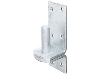 Kloben auf Platte, feuerverzinkt, Dorn Ø20mm, Abstand 20mm, Platte HxB167x60mm Kloben auf Platte, feuerverzinkt, Dorn Ø20mm, Abstand 20mm, Platte HxB167x60mm