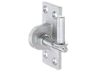 Kloben z.Anschrauben, verstellb., disp.DornØ13mm, Platte BxH45x105mm, Gewinde:M12 Kloben z.Anschrauben, verstellb., disp.DornØ13mm, Platte BxH45x105mm, Gewinde:M12