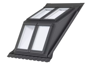 Kombi-Aufkeilrahmen EBW MK06 2022BK für gaubenähnliche Lösungen, Alu Kombi-Aufkeilrahmen EBW MK06 2022BK für gaubenähnliche Lösungen, Alu